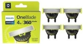Philips OneBlade QP440/50 Lame de schimb 360 1×4 buc, lame de schimb