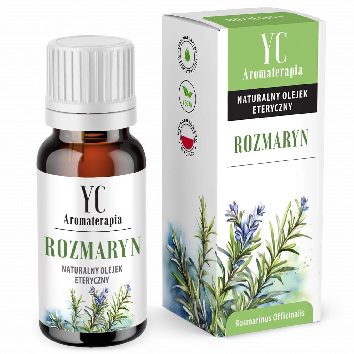 Your Candle, ulei esențial natural, rozmarin, 10 ml