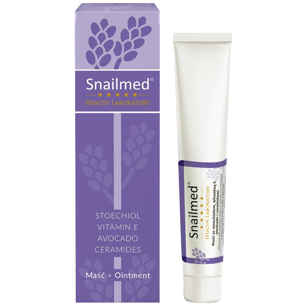 Snailmed, unguent reparator pentru vergeturi, riduri și alte probleme ale pielii, 15 ml