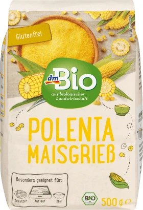 DmBio făină de porumb ECO, 500 g