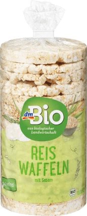 DmBio Rondele de orez cu susan, 100 g
