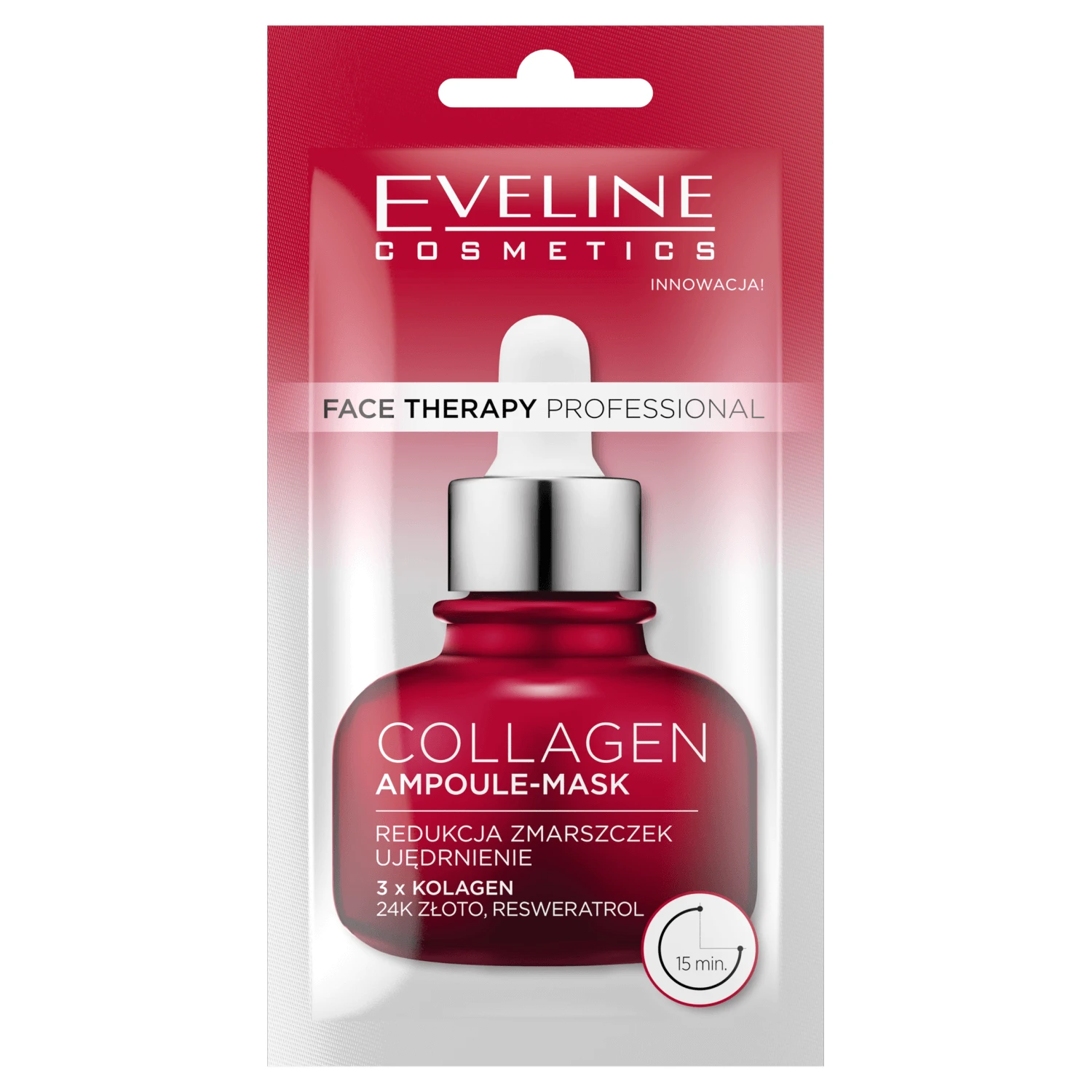Eveline Cosmetics Face Therapy Colagen, mască de față, 8 ml