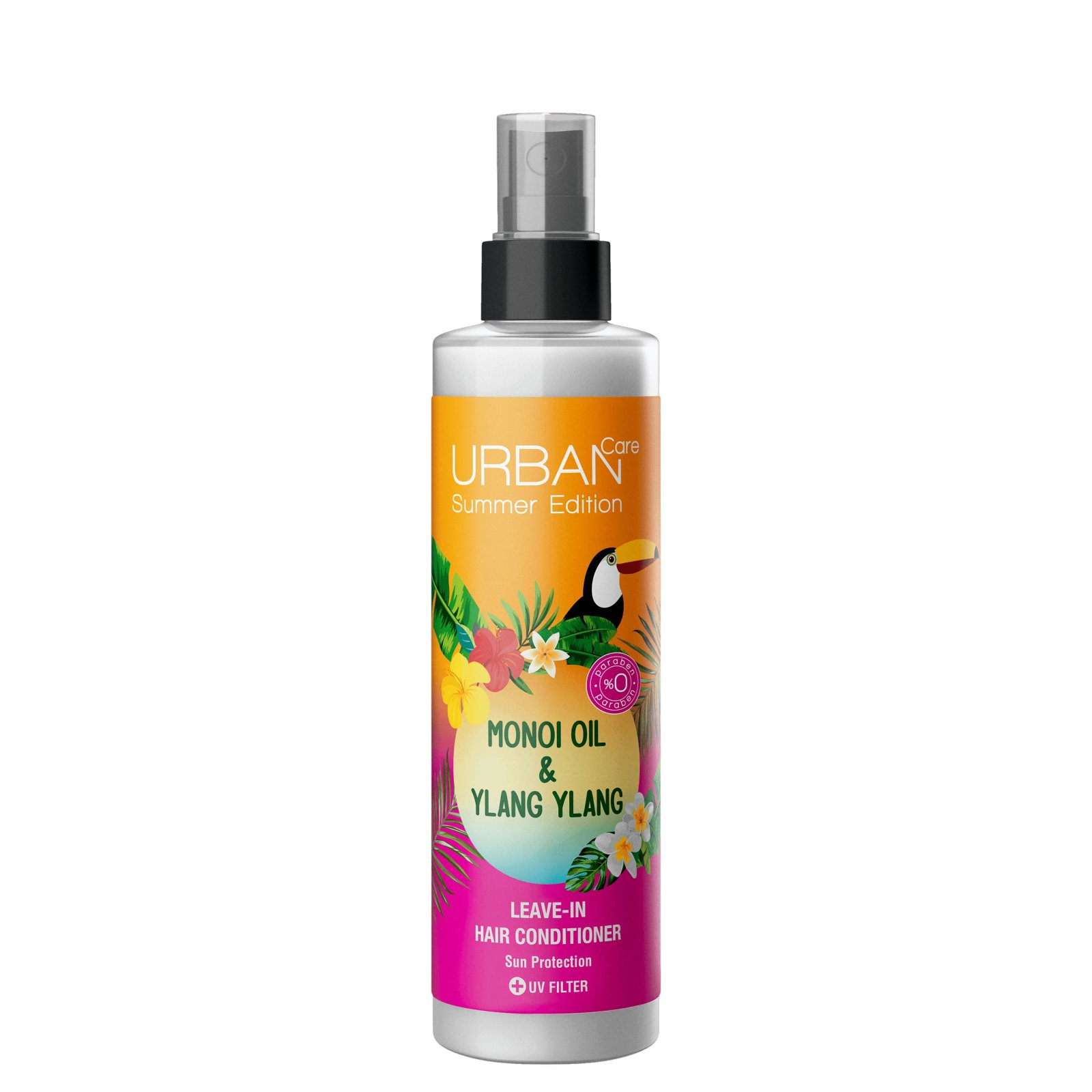 Balsam spray fara clatire cu ulei de Manoi si Ylang Ylang, 200 ml, Urban Care