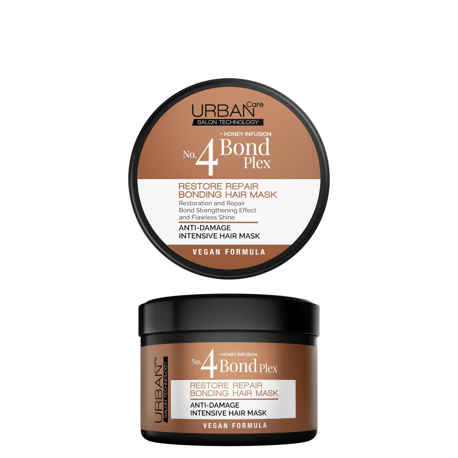 Masca de par intensiva pentru reparare si restaurare Blond Plex, 230 ml, Urban Care