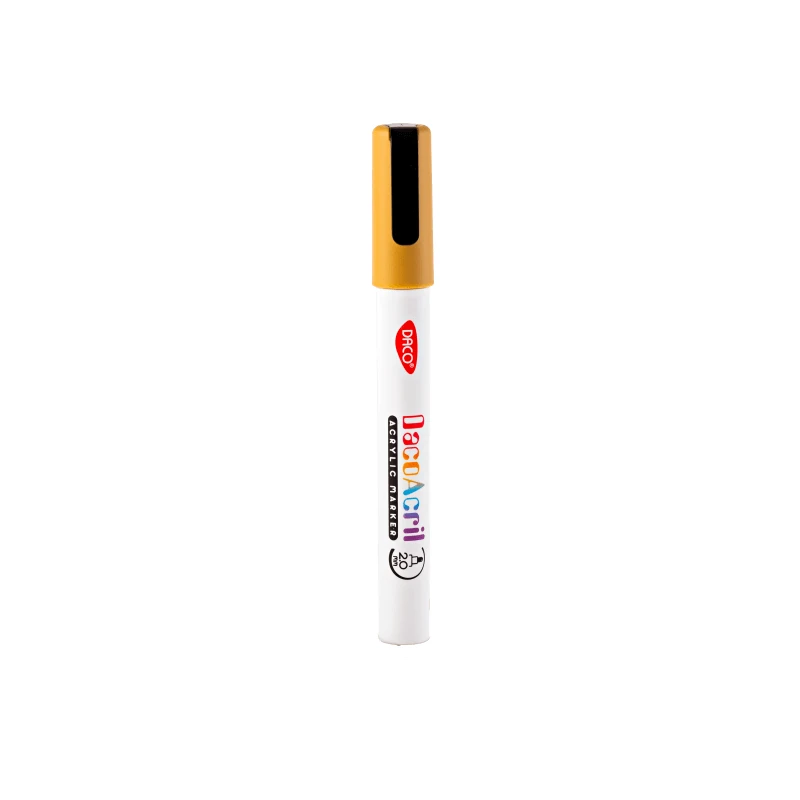 Marker acrilic, Galben Ocru, 1 buc, Daco