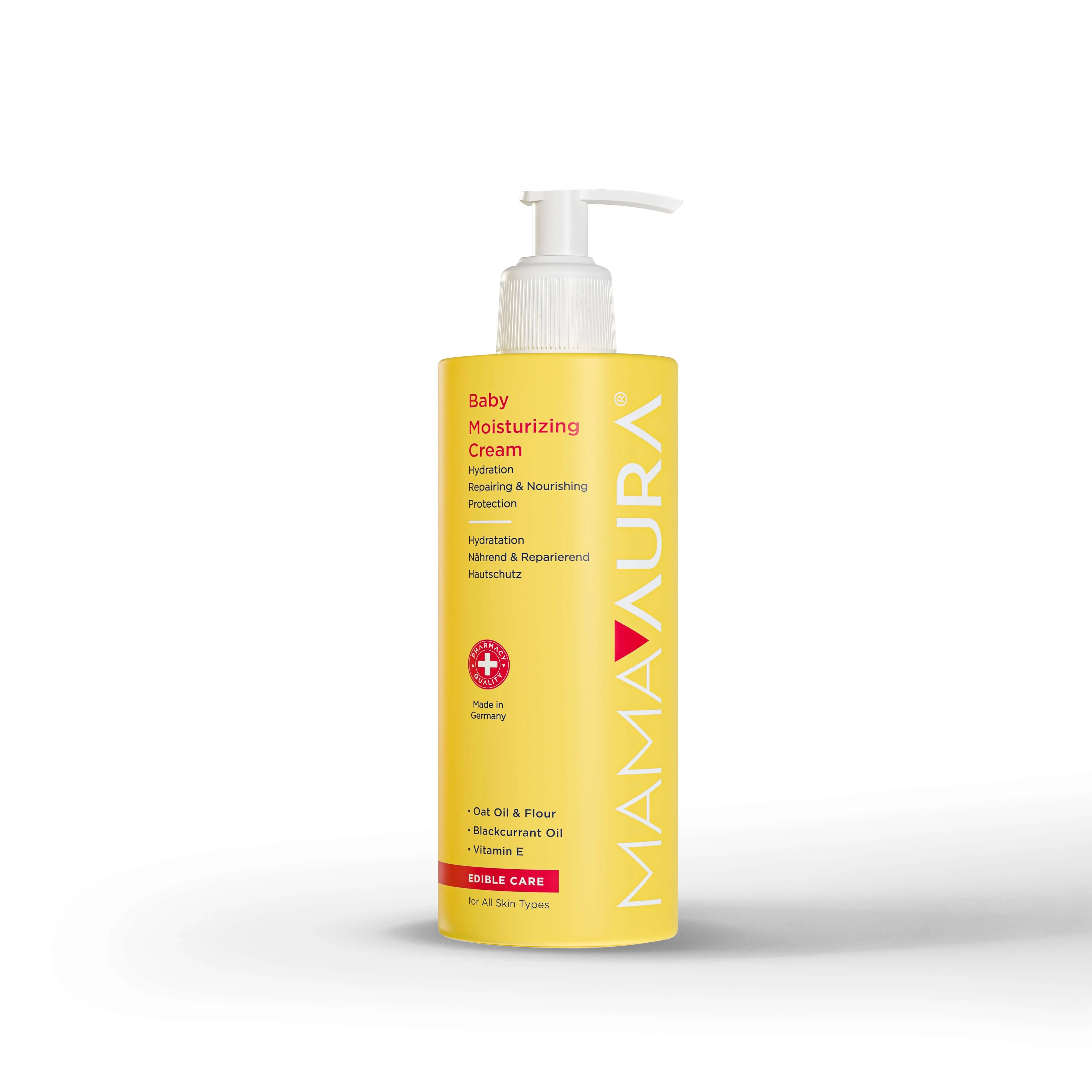 Crema hidratanta pentru bebelusi Edible Care for Baby, 200 ml, Mamaaura
