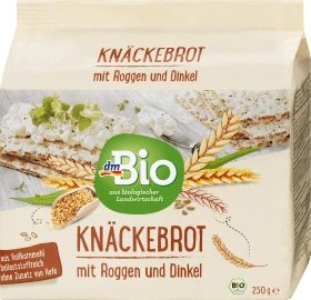 DmBio Pâine din secară și alac, 250 g
