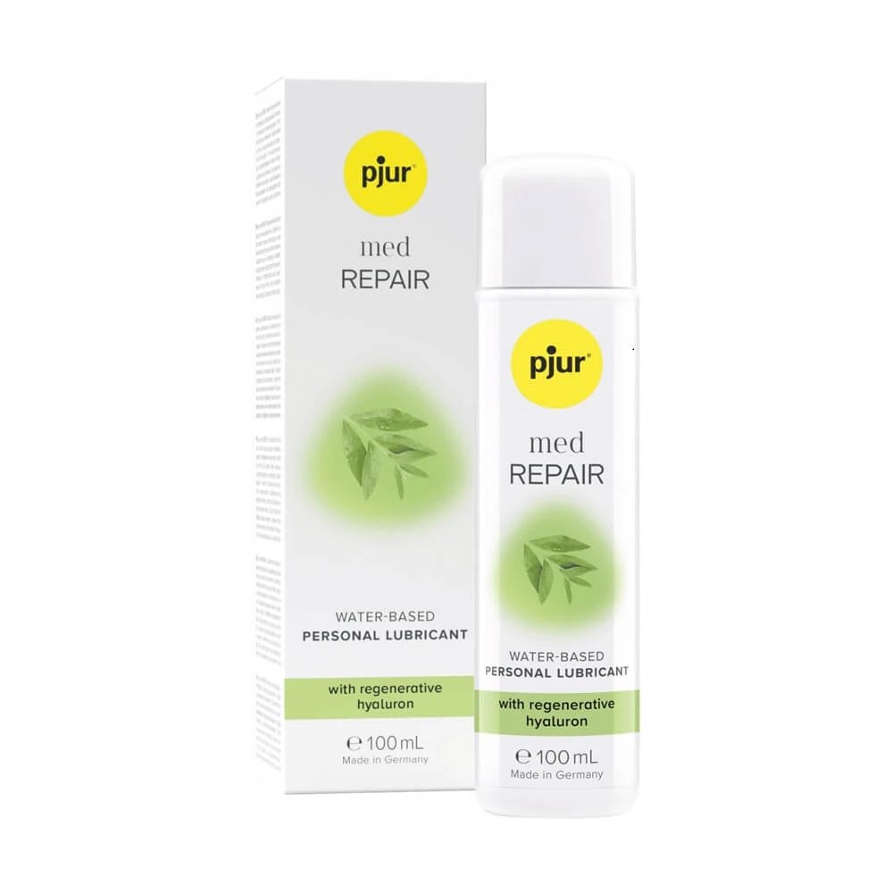 Lubrifiant pe baza de apa cu acid hialuronic Med Repair, 100 ml, Pjur
