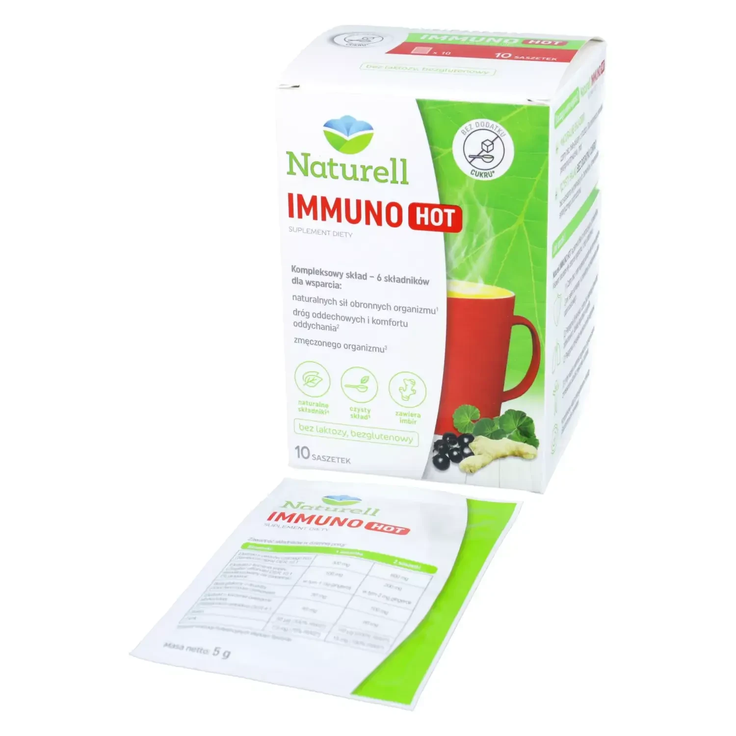 Naturell Immuno Hot, 10 pliculețe