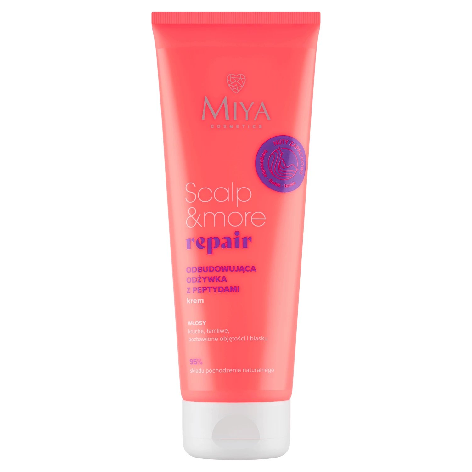 Miya Scalp&more Repair, balsam reparator cu peptide, 200 ml