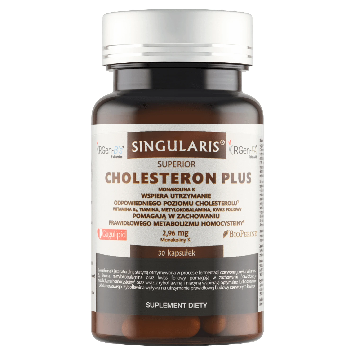 Singularis Superior Cholesteron Plus, 30 capsule