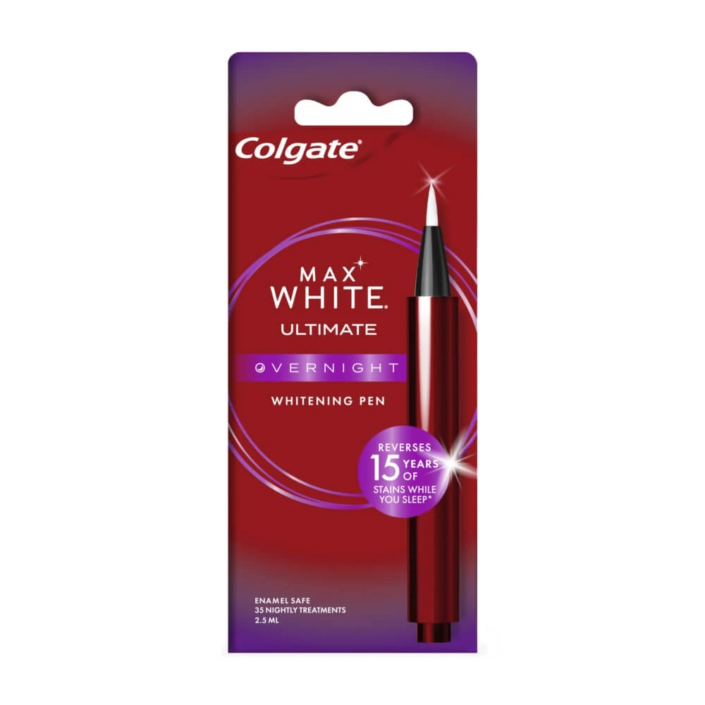 Colgate Max White Overnight, aplicator de albire, 2,5 ml