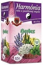Herbex Armonia corpului și a minții pozitive amestec de plante 20 x 3 g