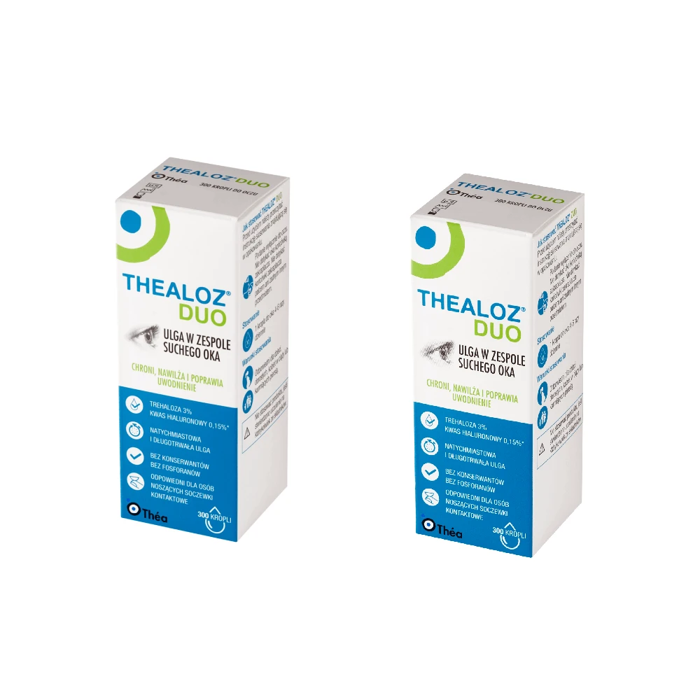 Thealoz Duo, 2 x 10 ml, Thea