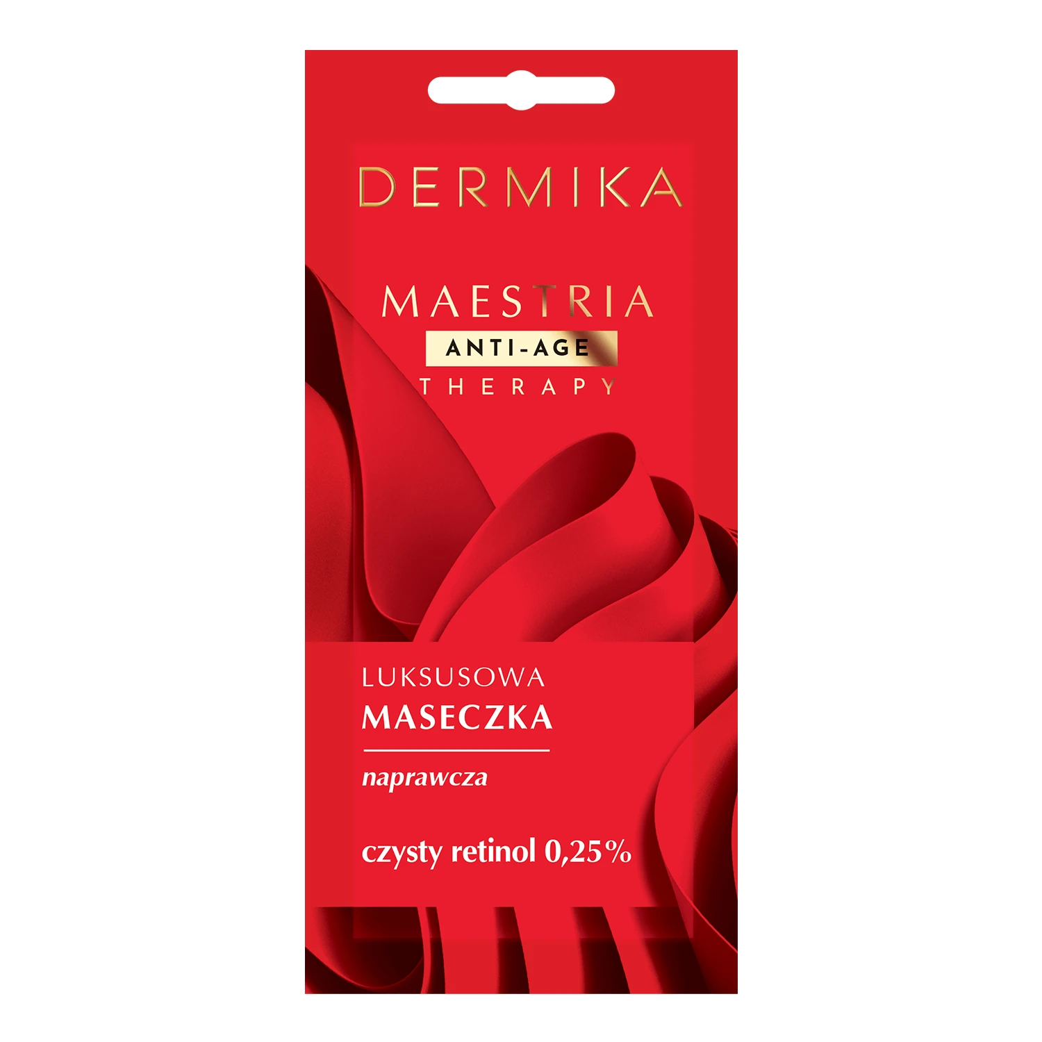 Dermika Maestria, mască reparatoare de lux, retinol pur 0,25%, 7 g