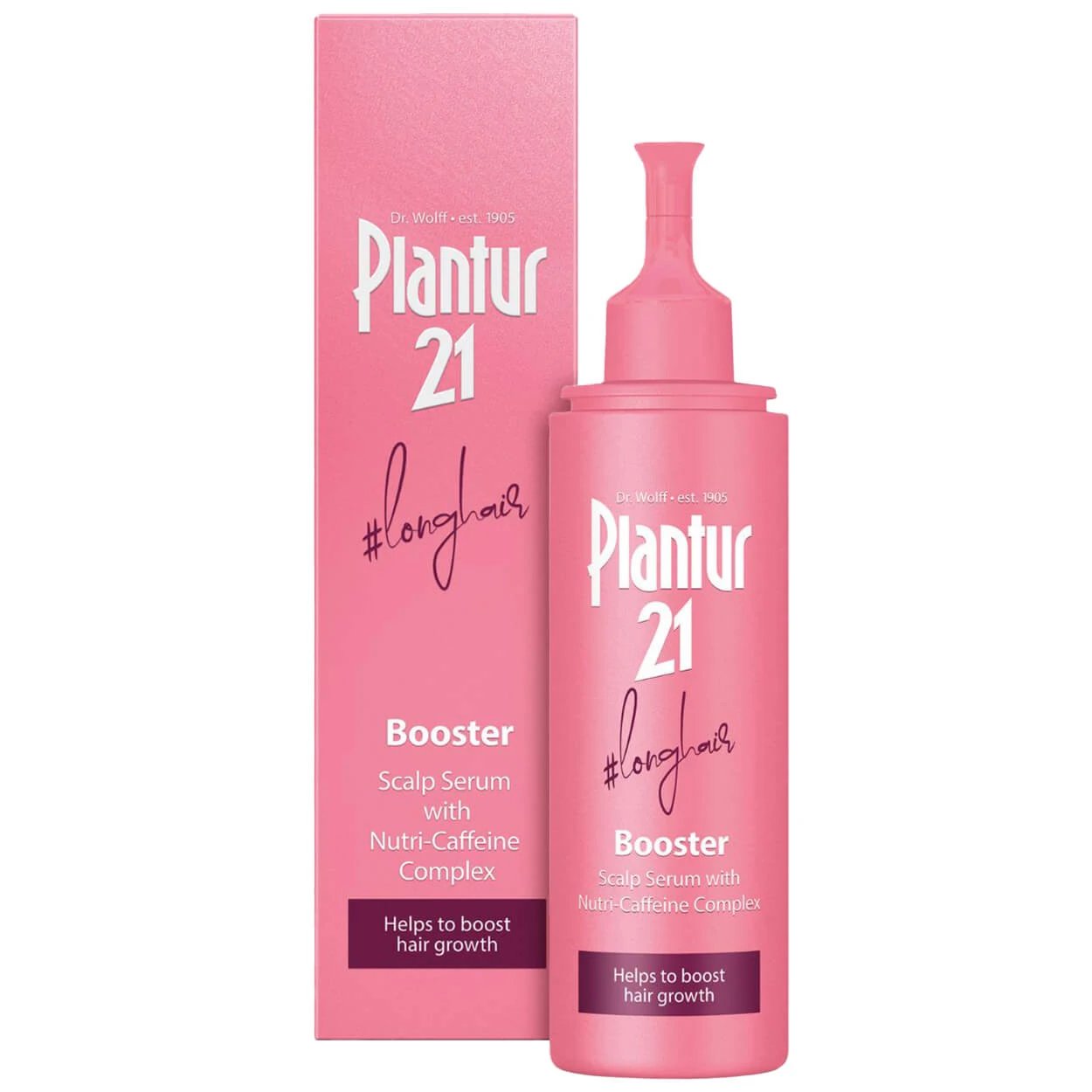 Plantur 21 Booster păr lung, ser de accelerare a creșterii părului, pentru scalp, 125 ml