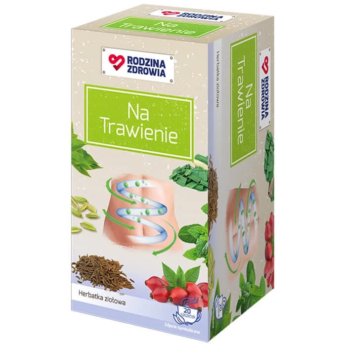 Rodzina Zdrowia Na Trawienie, ceai fix, 2 g x 20 pliculețe
