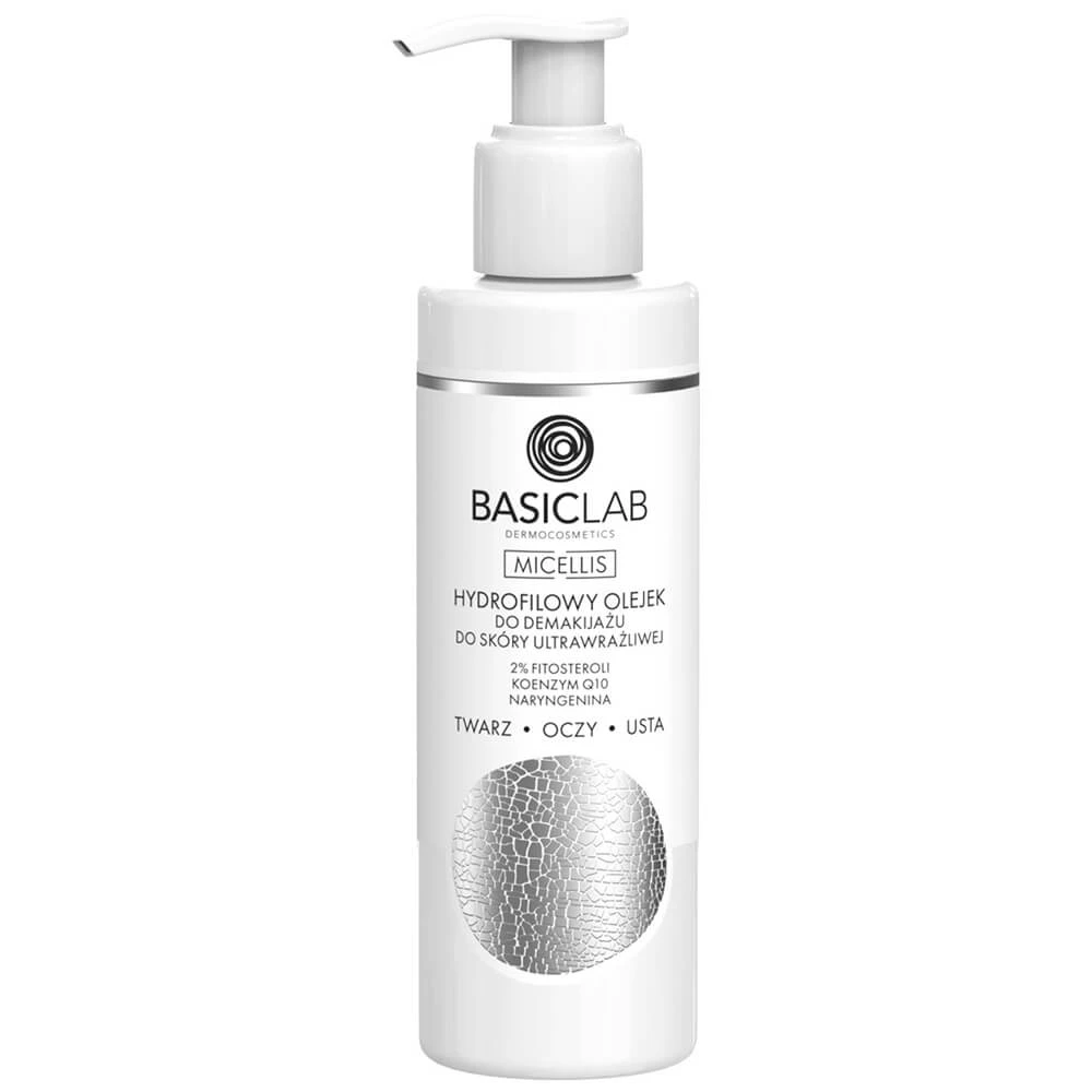 BasicLab Micellis, ulei demachiant hidrofil pentru piele ultra-sensibilă, 200 ml