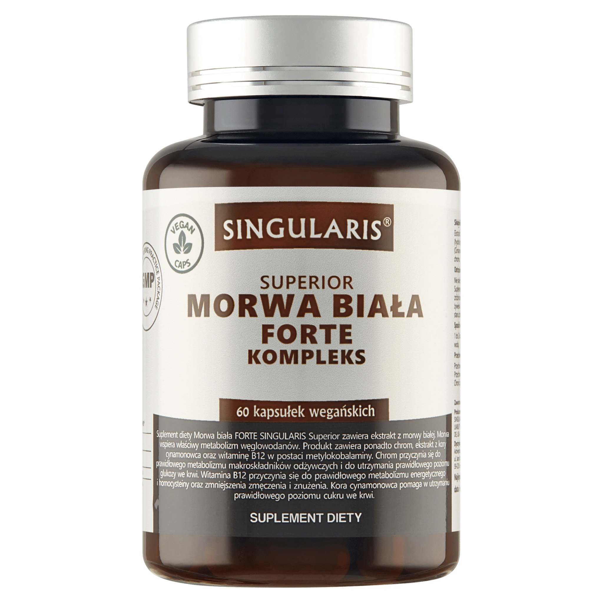 Singularis Superior White Mulberry Forte Complex, 60 capsule