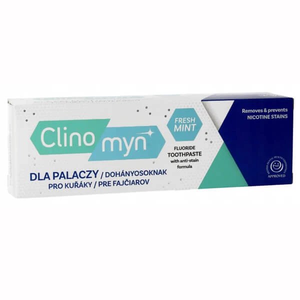 Clinomyn, pastă de dinți pentru fumători, Mentă proaspătă, 75 ml