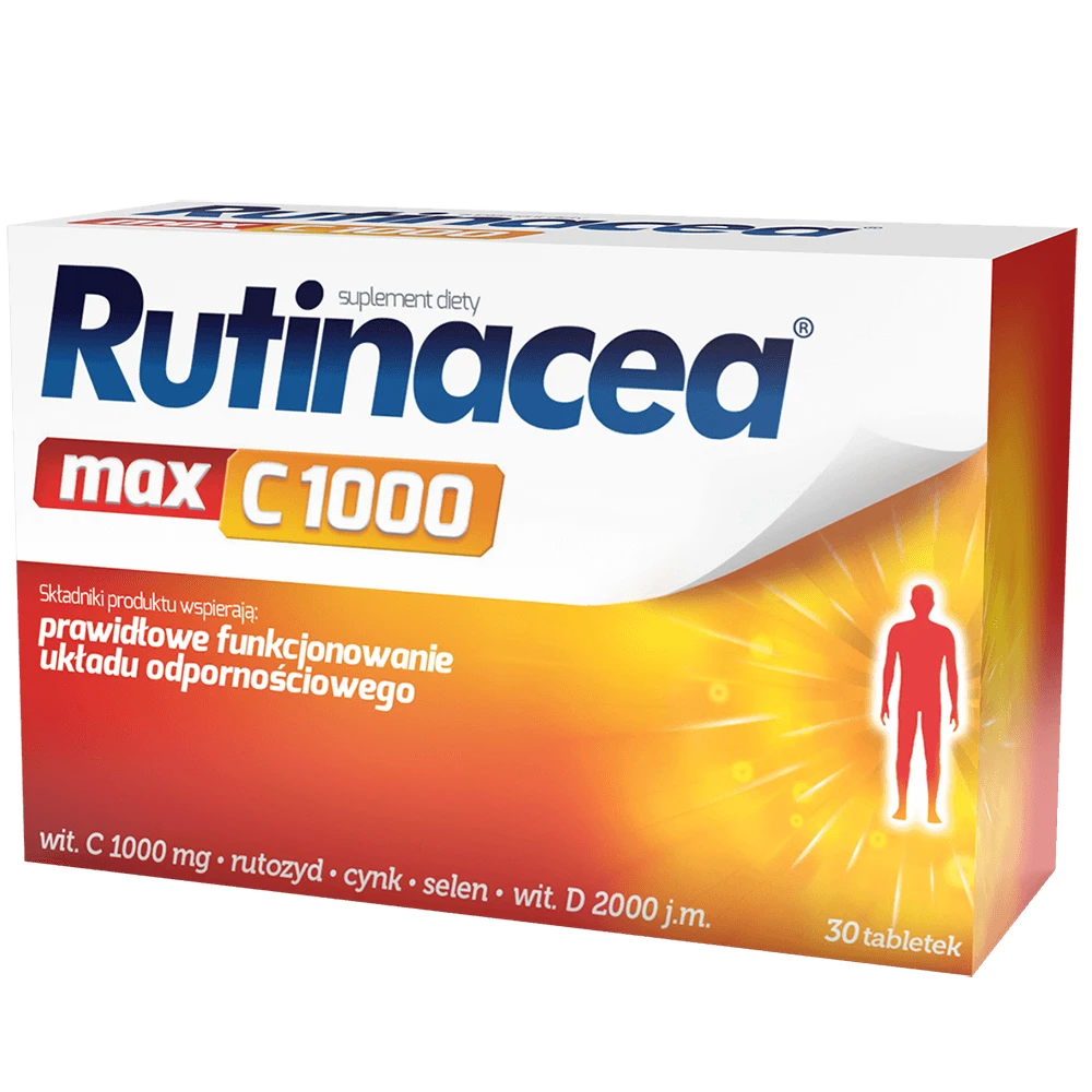 Rutinacea Max C 1000, 30 comprimate