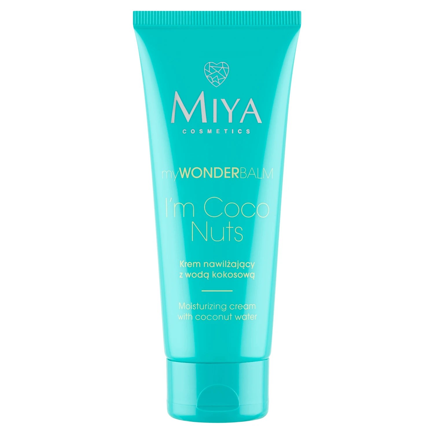 Miya myWONDERBALM I'm Coco Nuts, cremă hidratantă cu apă de nucă de cocos, 75 ml