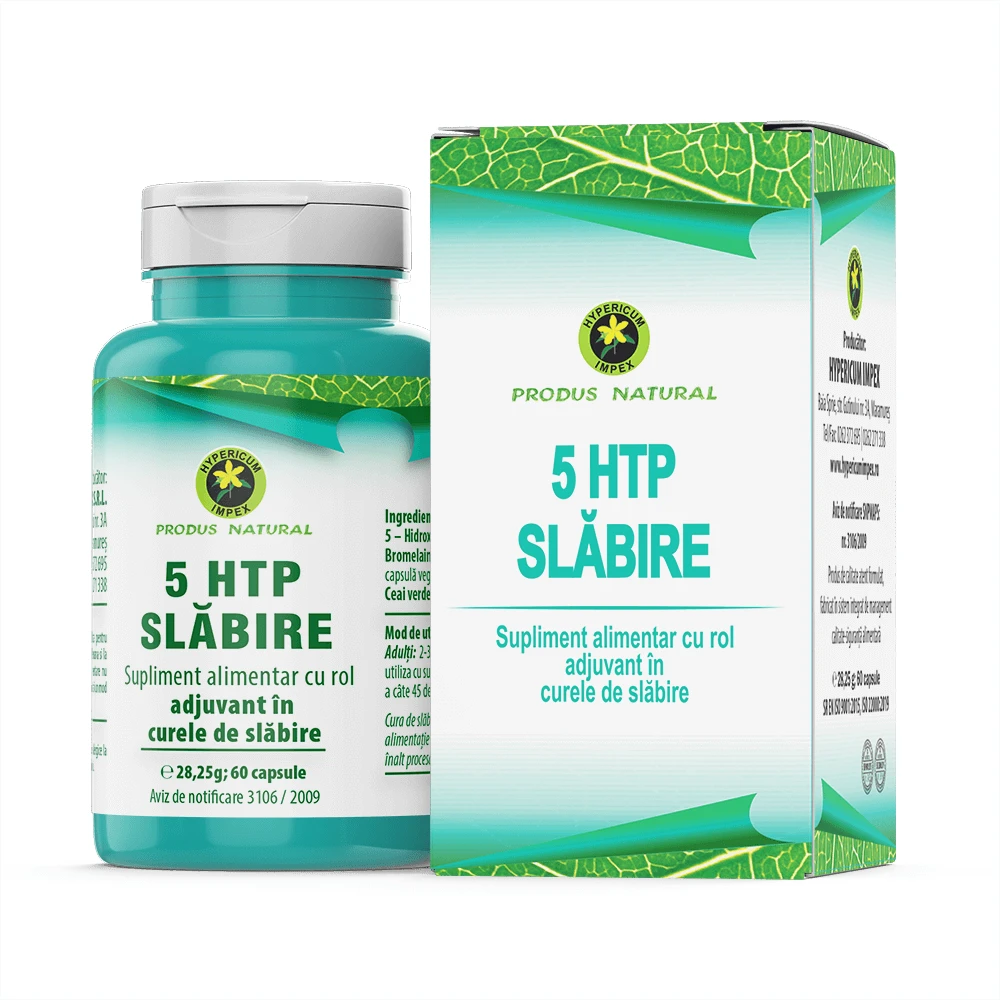 5 HTP Slăbire, 60 capsule, Hypericum