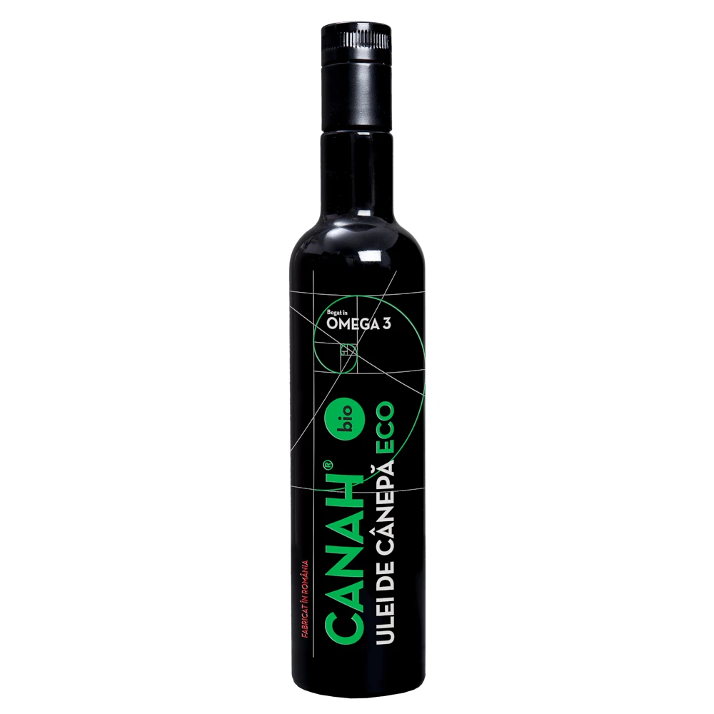 Ulei Bio de canepa, 500 ml, Canah