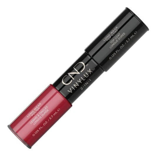 Lac unghii saptamanal 2 in 1 CND Vinylux Wildfire & Top 2x3.7ml