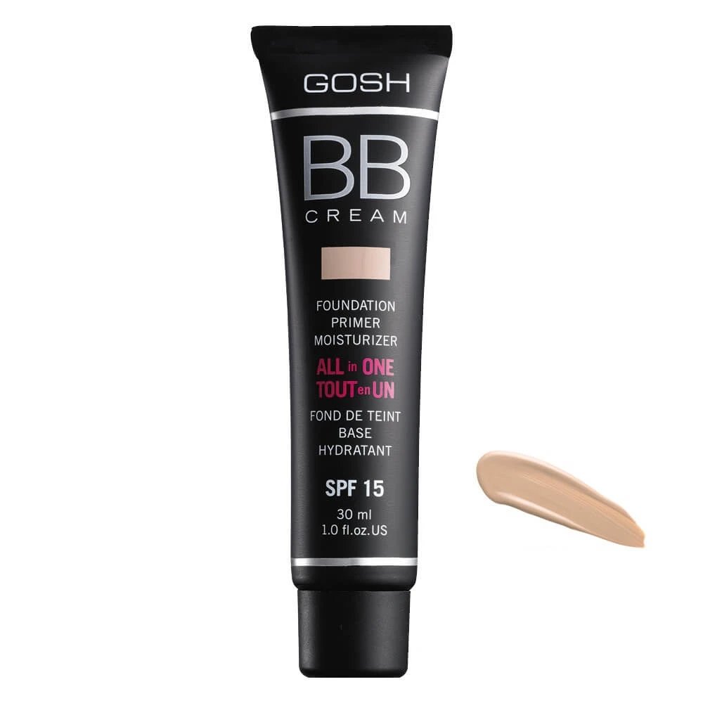 Gosh BB Cream Bază și cremă hidratantă în 1 02 bej, 30ml