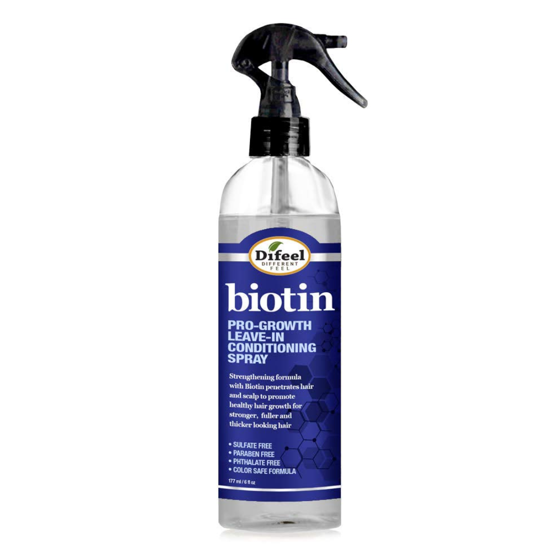 Spray-balsam cu biotina pentru toate tipurile de par, 177ml, Difeel
