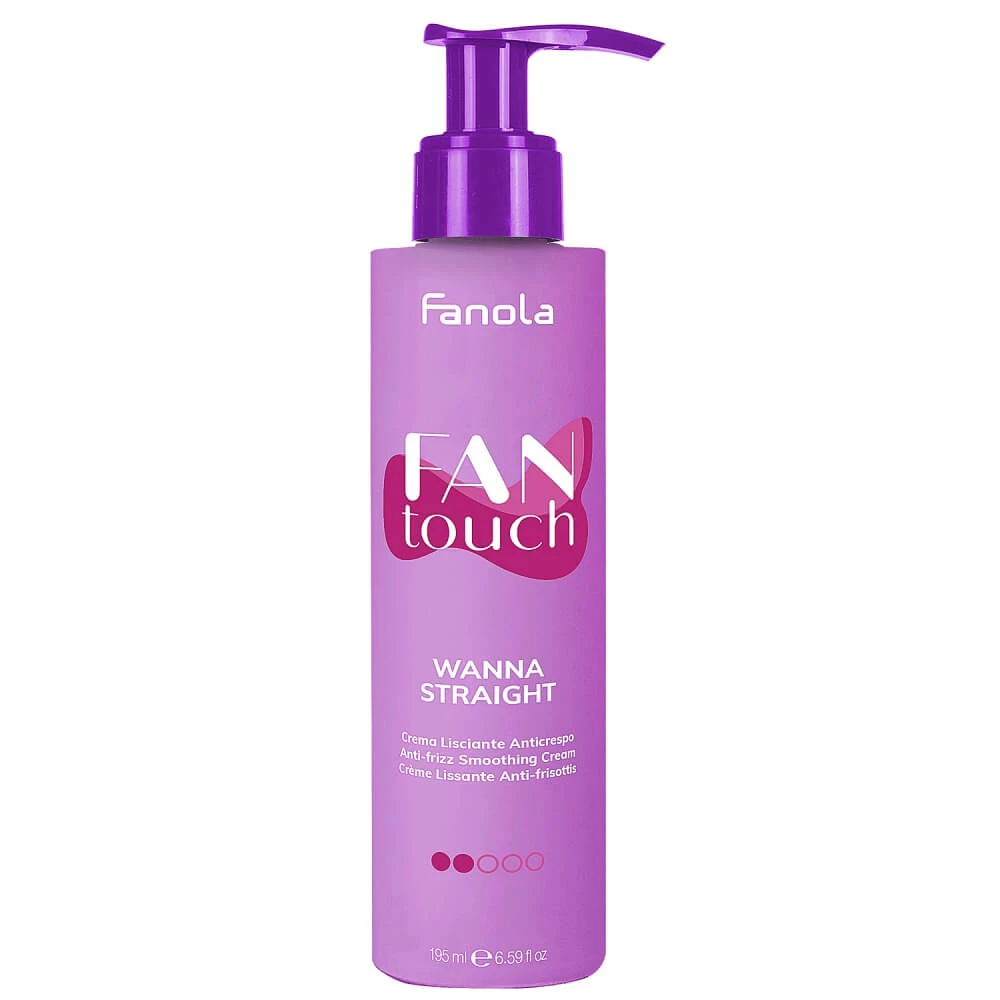 Fanola FanTouch Wanna Straight Cremă anti-frizz, 195ml