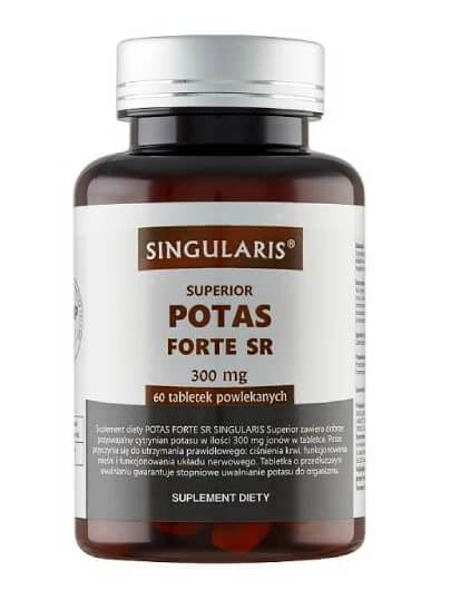Singularis Potasiu Forte SR 300mg, 60 capsule