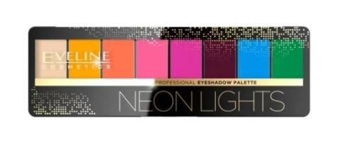 Eveline, Paletă de farduri de ochi, Neon Lights 06, 8g