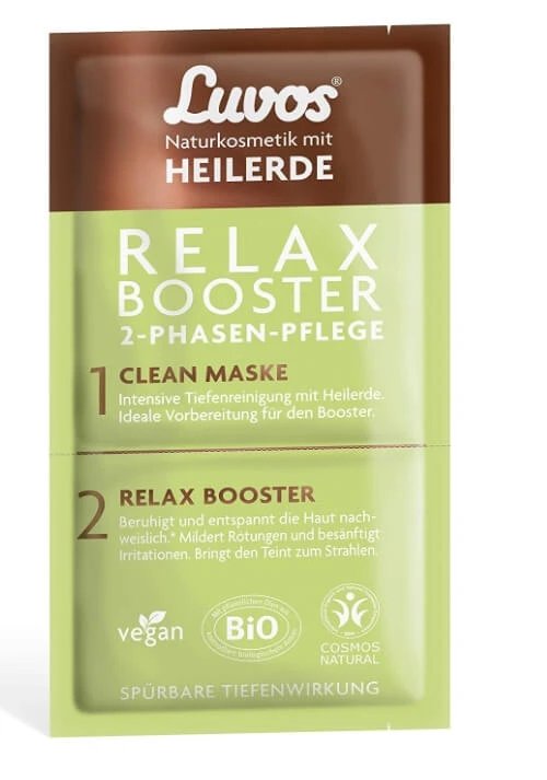 Luvos, Relax Booster, Mască, 2x 7.5ml