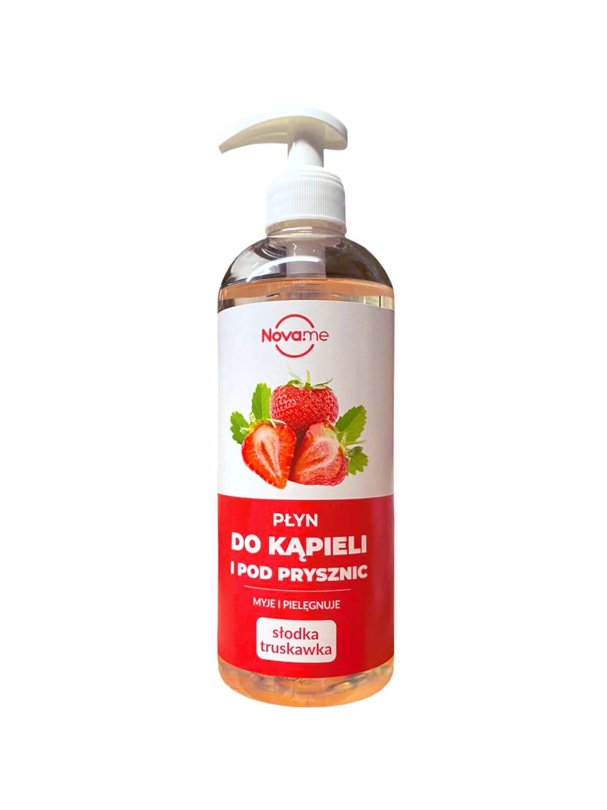 Novame, Loțiune de baie și duș, Sodka Strawberry, 500 ml