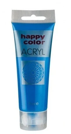 Vopsea acrilică albastră, 75 ml