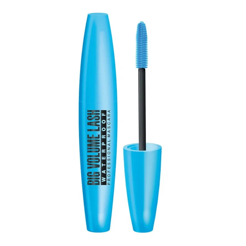 Eveline Cosmetics Big Volume Lash Waterproof Mascara Deep Black, 9ml