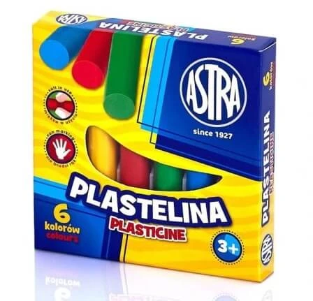 Astra, plastilină 6 culori