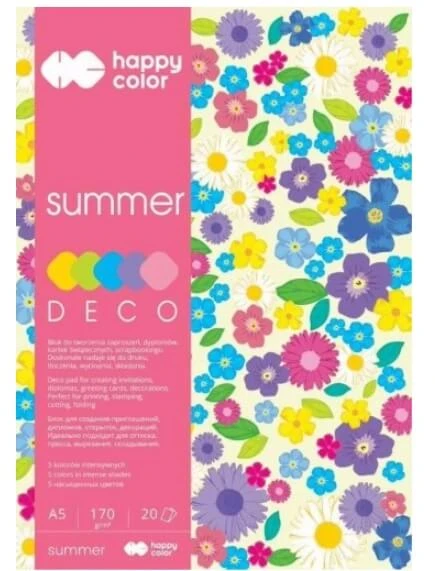 Bloc tehnic A5 Summer, 20 foi