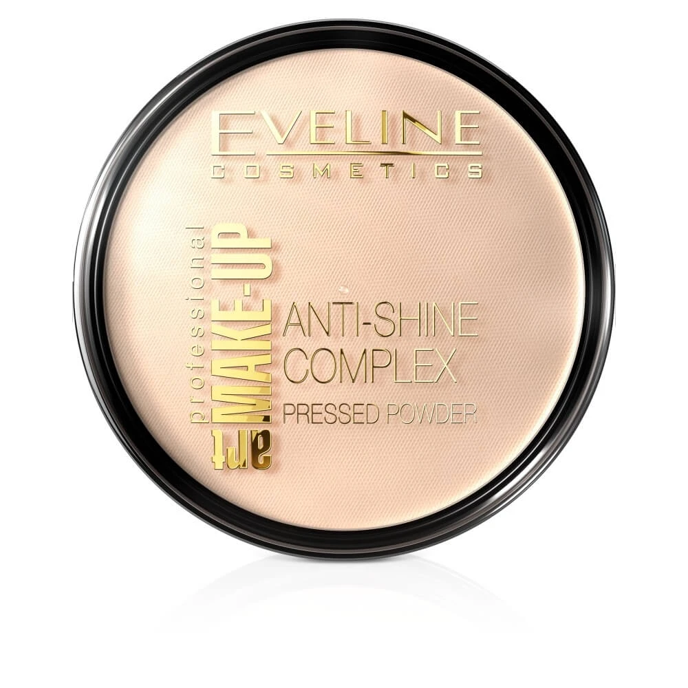 Eveline Cosmetics Pudră minerală matifiantă cu mătase 33 Nisip auriu, 14g