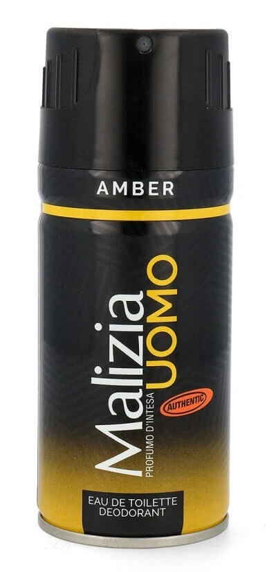 Malizia Uomo, Ambra, Deodorant, 150ml