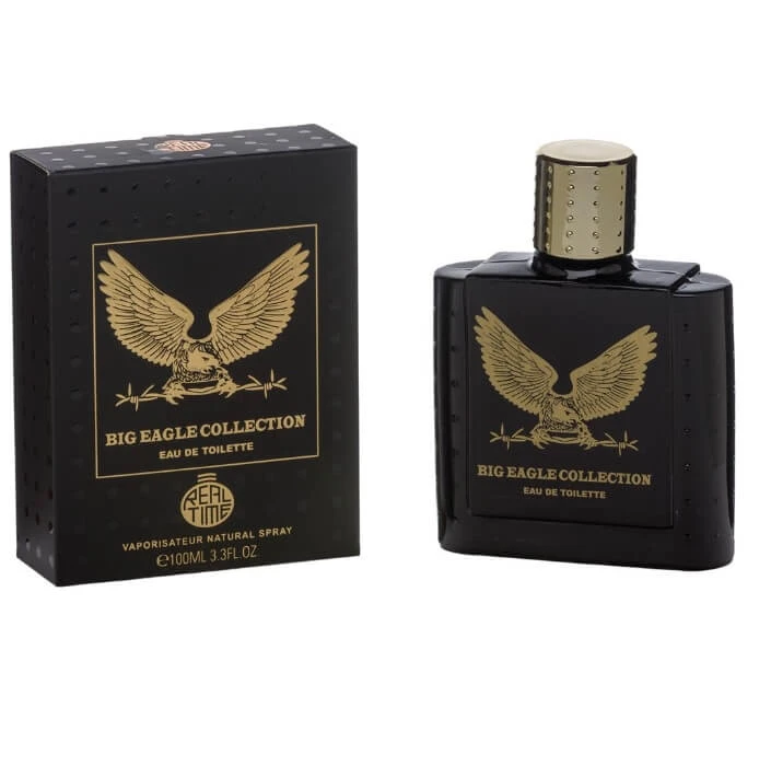 Real Time Big Eagle Collection Black Apă de toaletă, 100ml