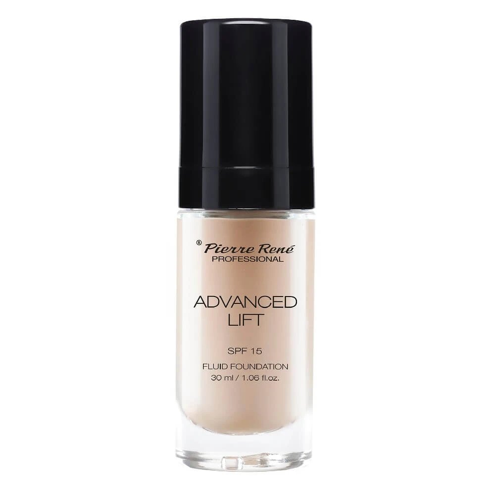 Pierre Rene Fond de ten înălțător SPF15 03 Nude, 30ml