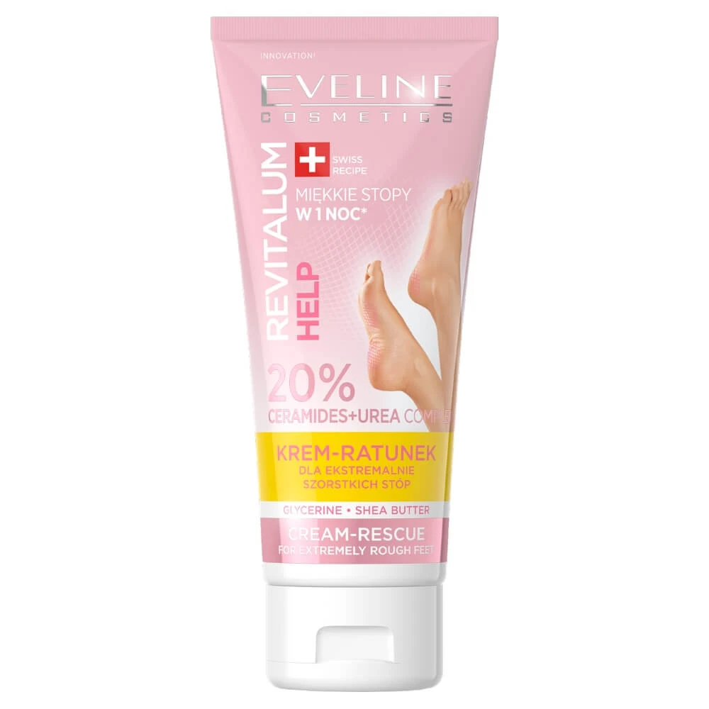Eveline Cosmetics Revitalum Cream-Rescue pentru picioare extrem de aspre, 75ml