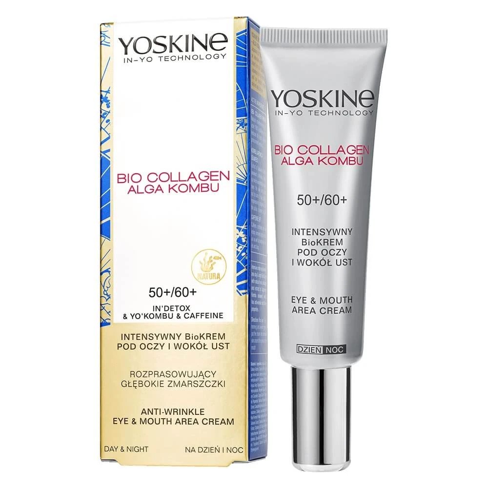 Yoskine Bio Colagen cremă de ochi 50+/60+, 15ml