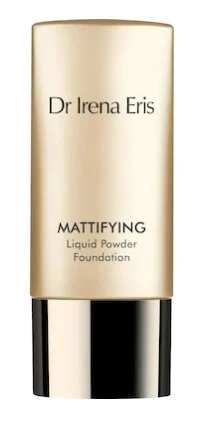 Dr Irena Eris, Pudră lichidă matifiantă, fond de ten 60 Dark Beige, 30 ml
