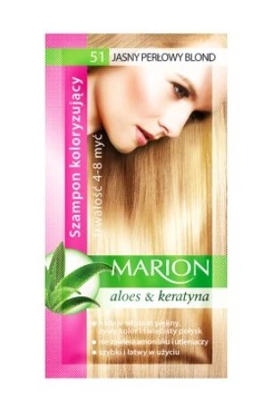 Marion, Șampon colorant, 51 blond deschis, 40 ml