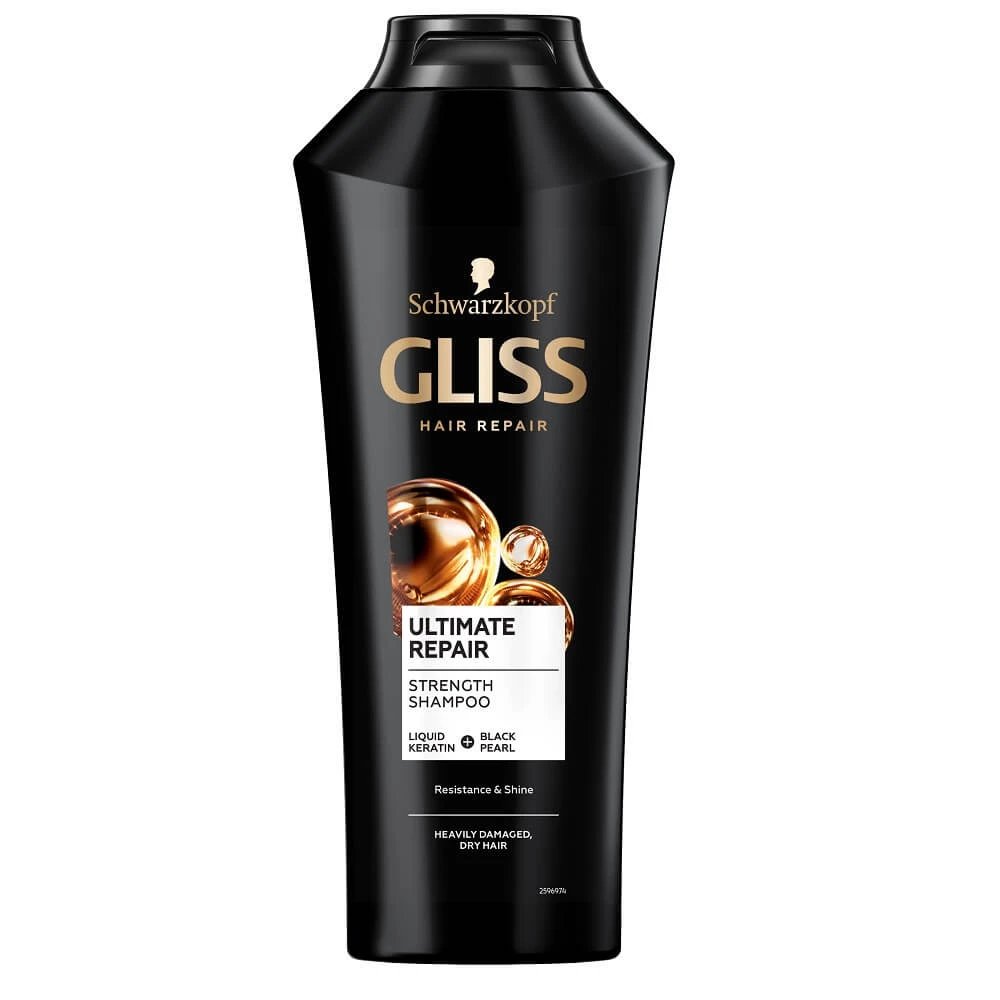 Șampon Gliss Ultimate Repair pentru păr puternic deteriorat și uscat, 250ml