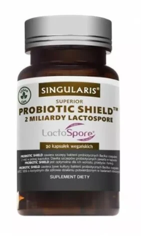 Singularis Probiotic Shield 2 miliarde Lactospore, 20 capsule